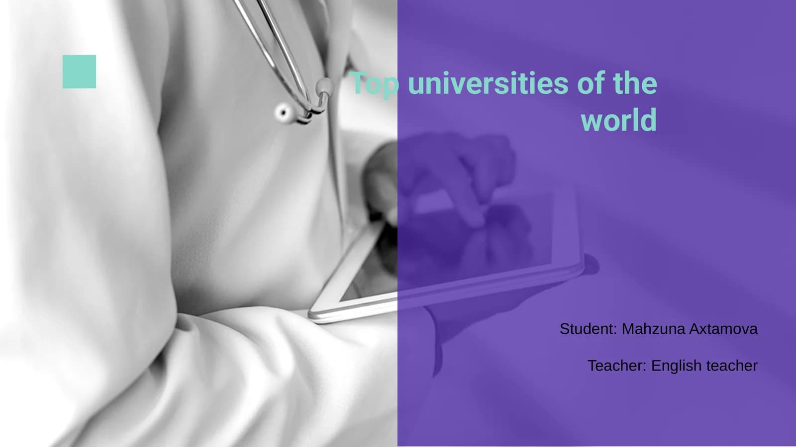 Top universities of the world