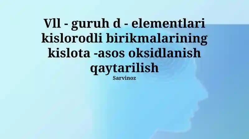 Xlorning kislorodli birikmalari