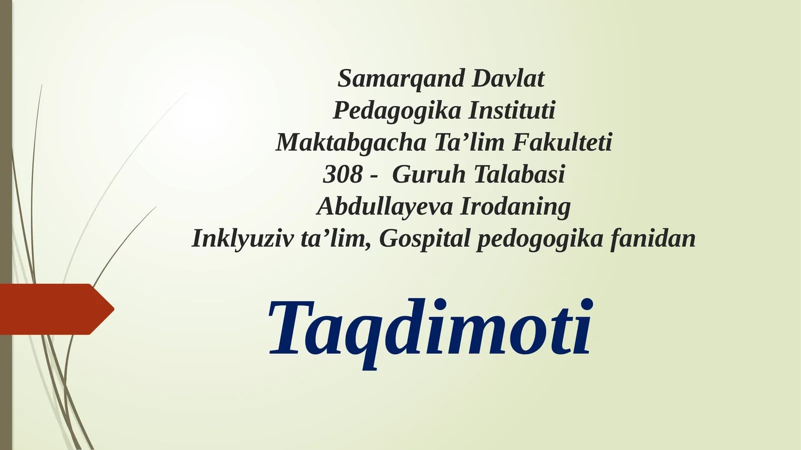 Gospitalpedagogika inklyuziyasi