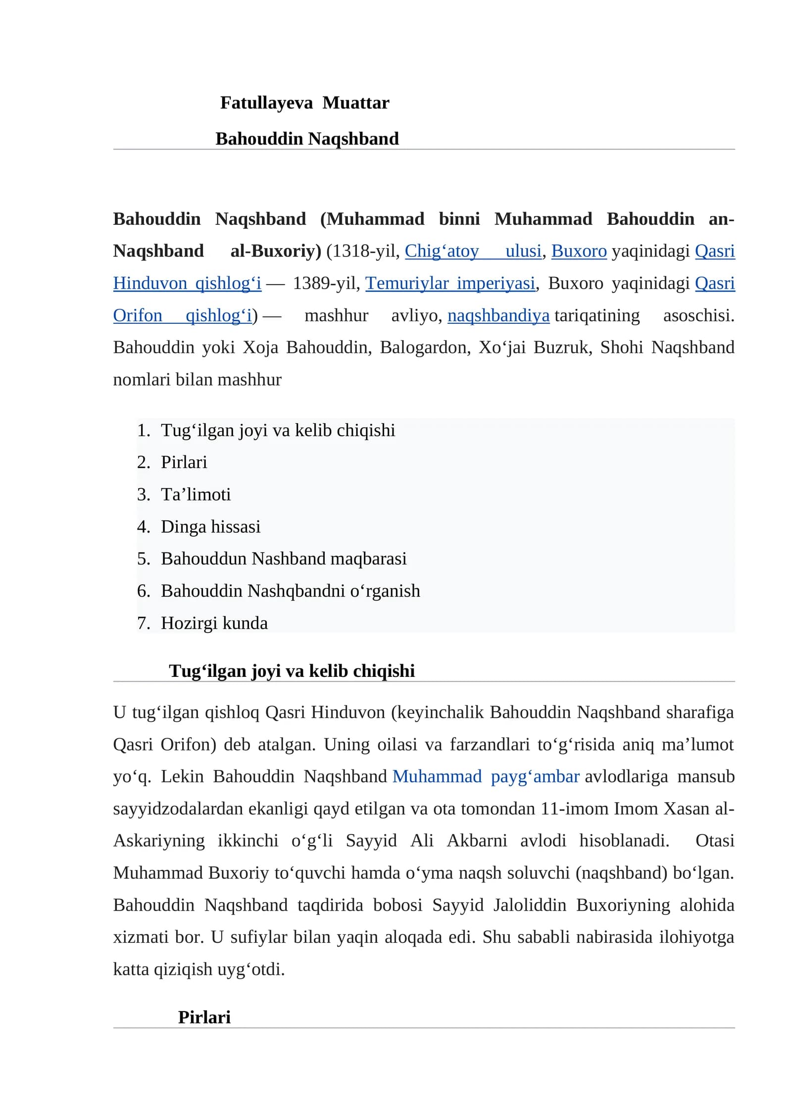 Bahouddin Naqshband