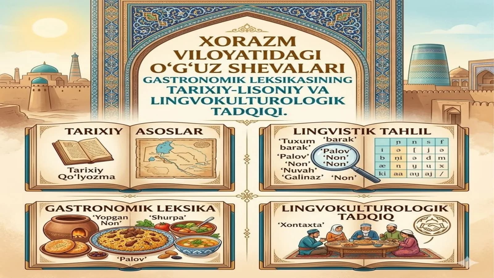 Xorazm viloyati oğuz shevalari