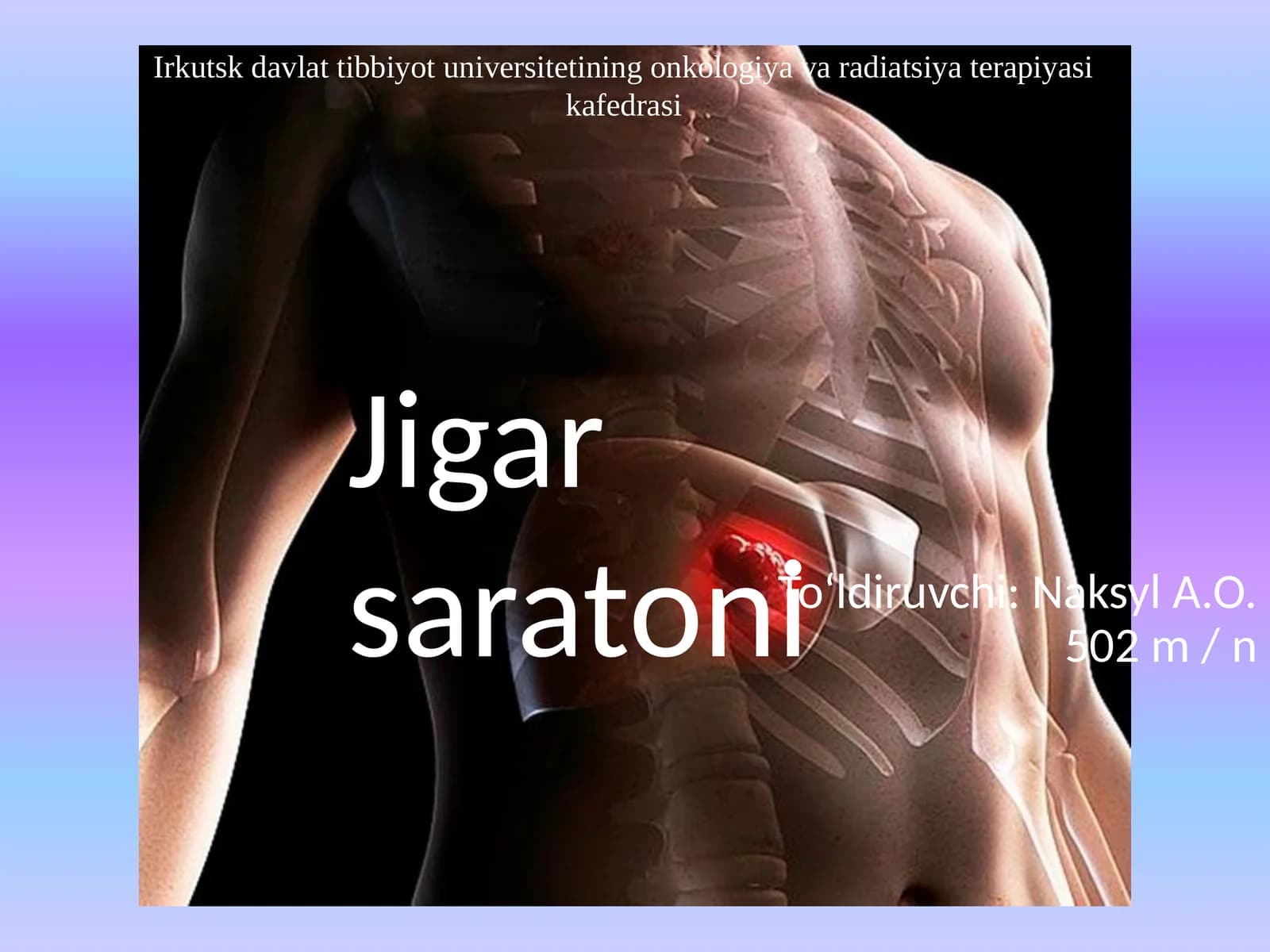 Jigar saratoni