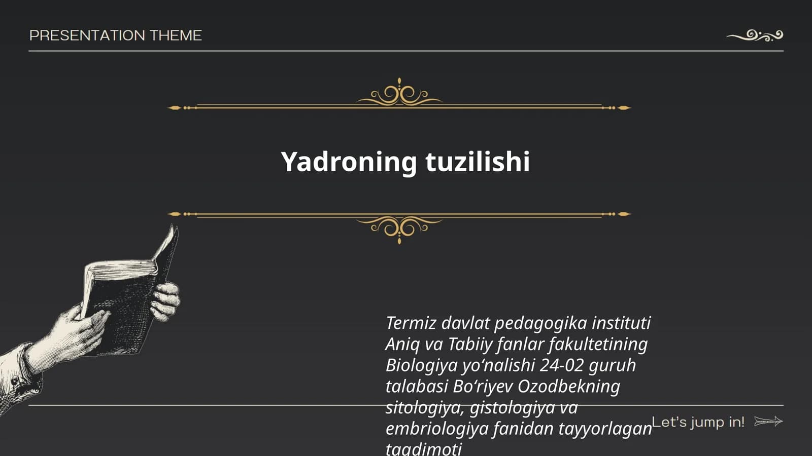 Yadroning tuzilishi