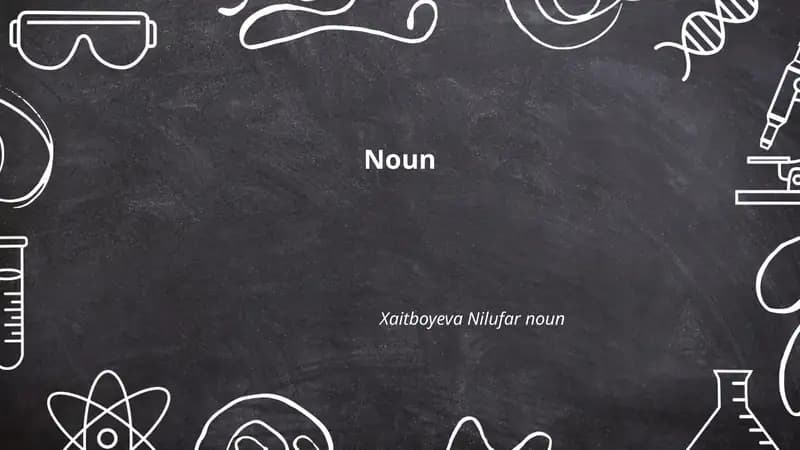 Types of Nouns