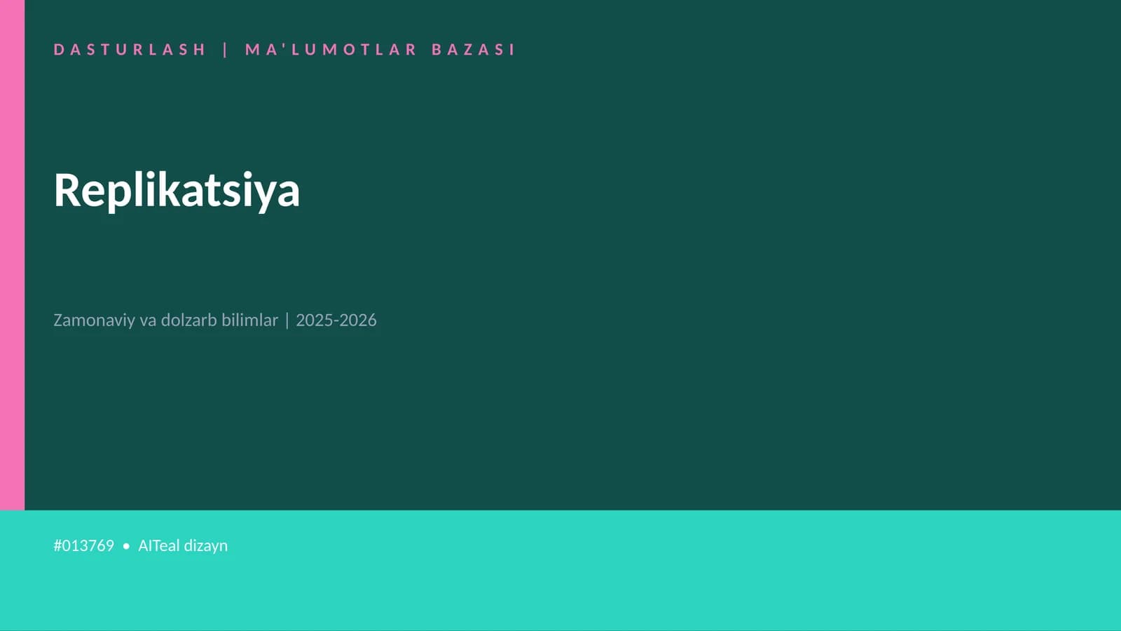 Replikatsiya