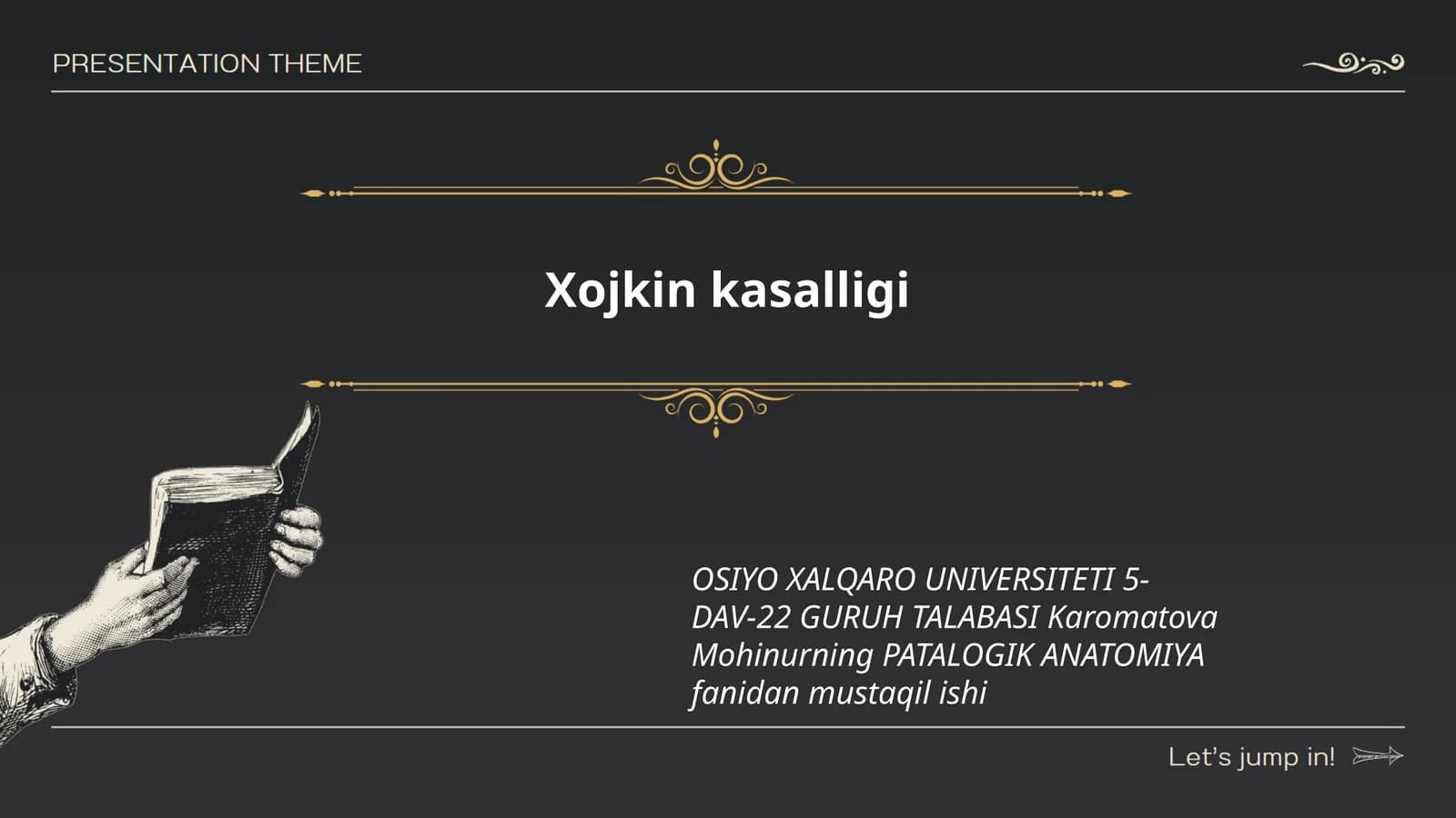 Xojkin kasalligi