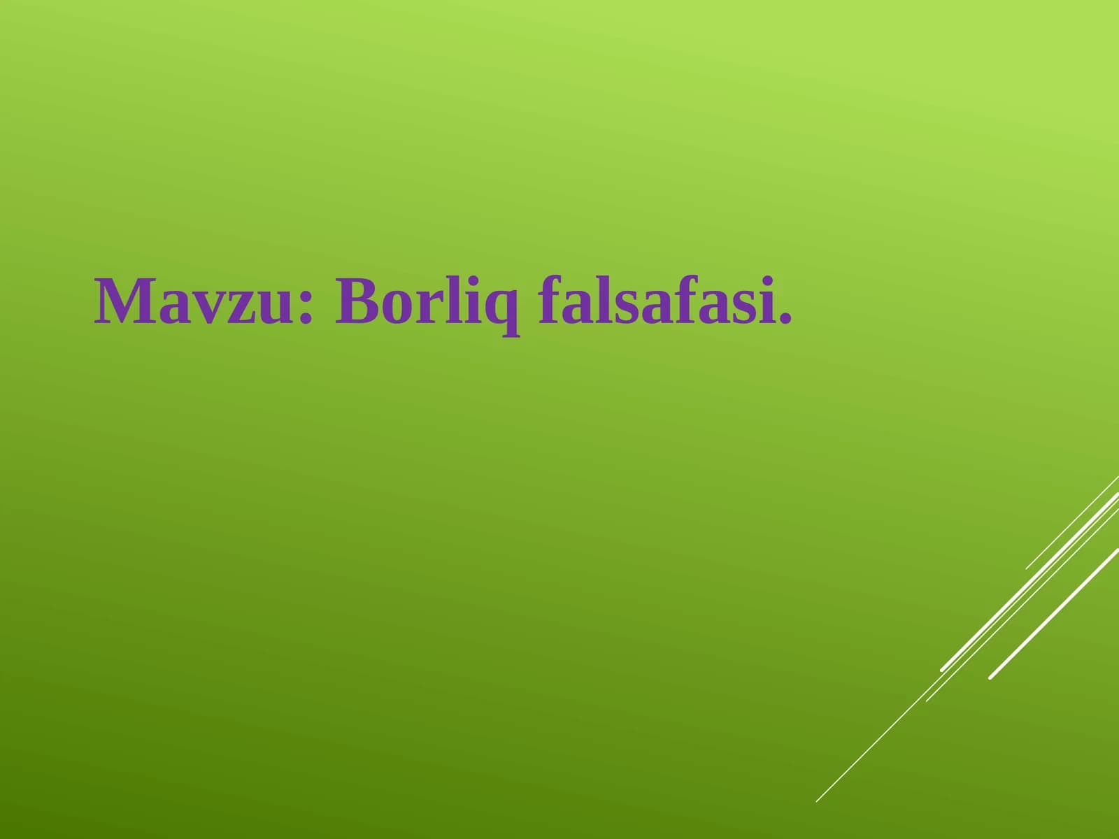 Borliqfalsafasi