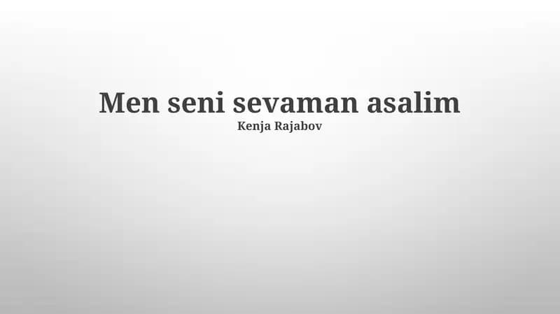 Muhabbatning Ma'nosi
