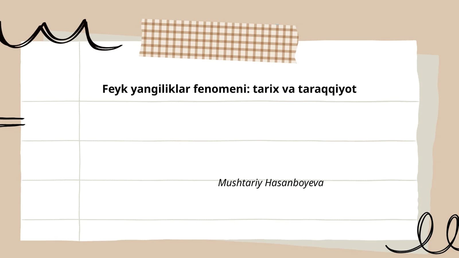 Feyk yangiliklar fenomeni: tarix va taraqqiyot