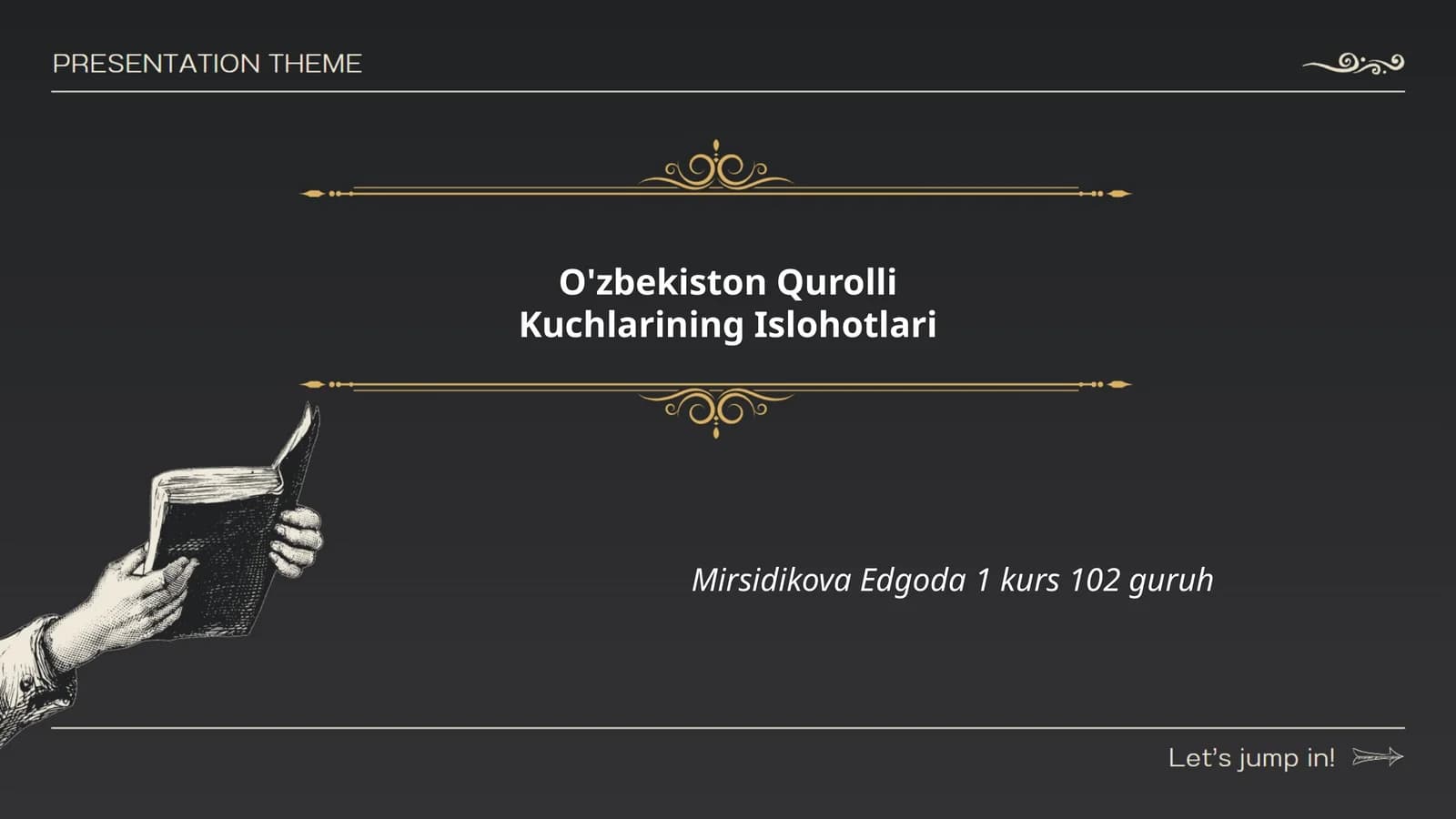 O'zbekiston Qurolli Kuchlarining Islohotlari
