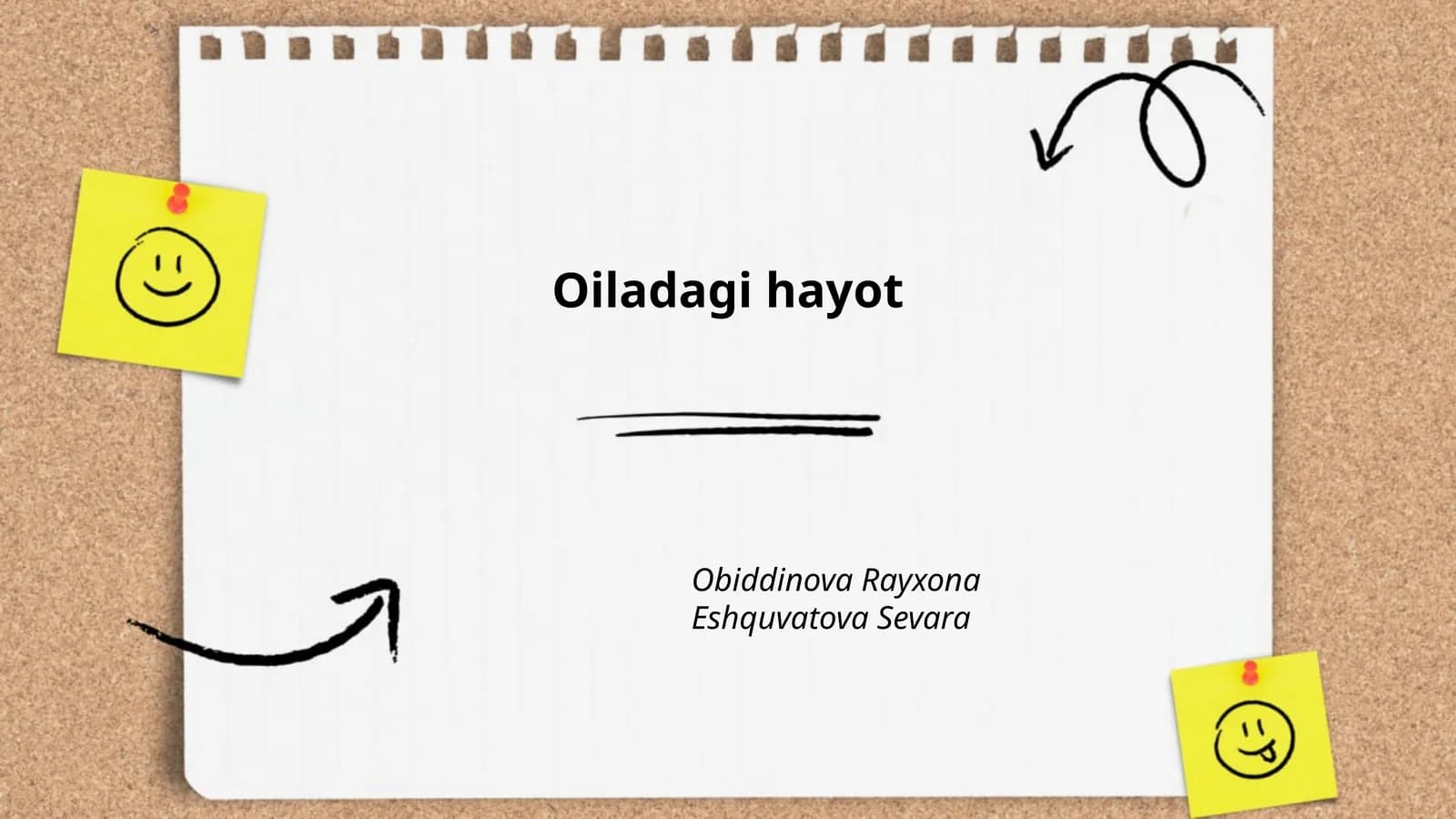 Oiladagi hayot
