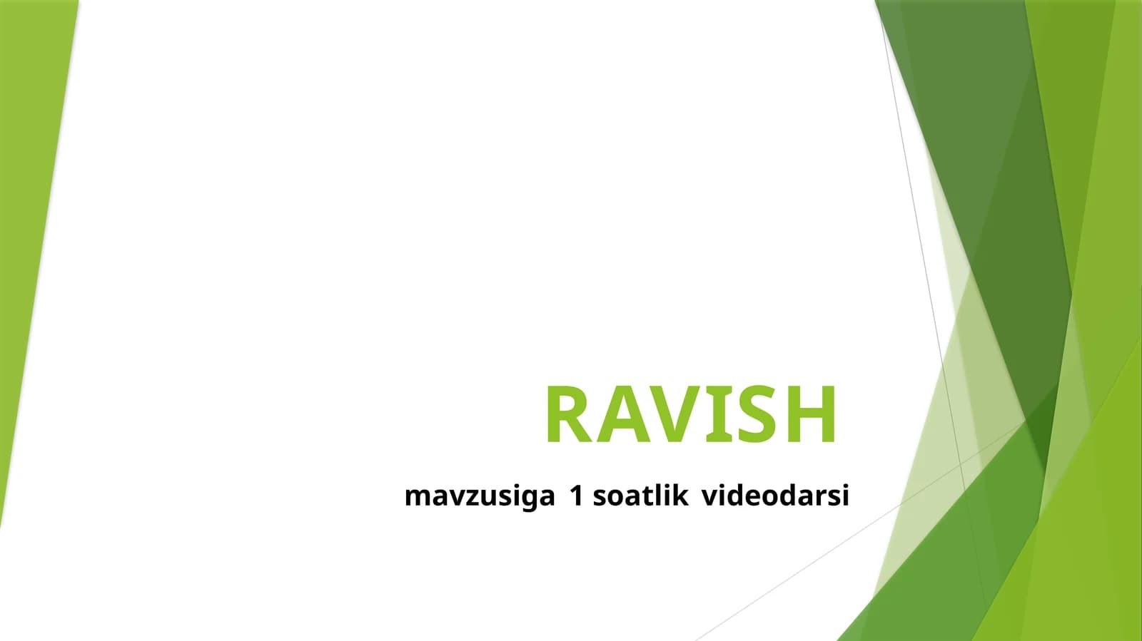 RAVISH