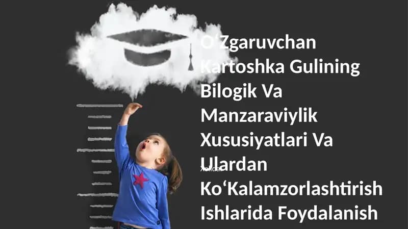 OʻZgaruvchan Kartoshka Guli