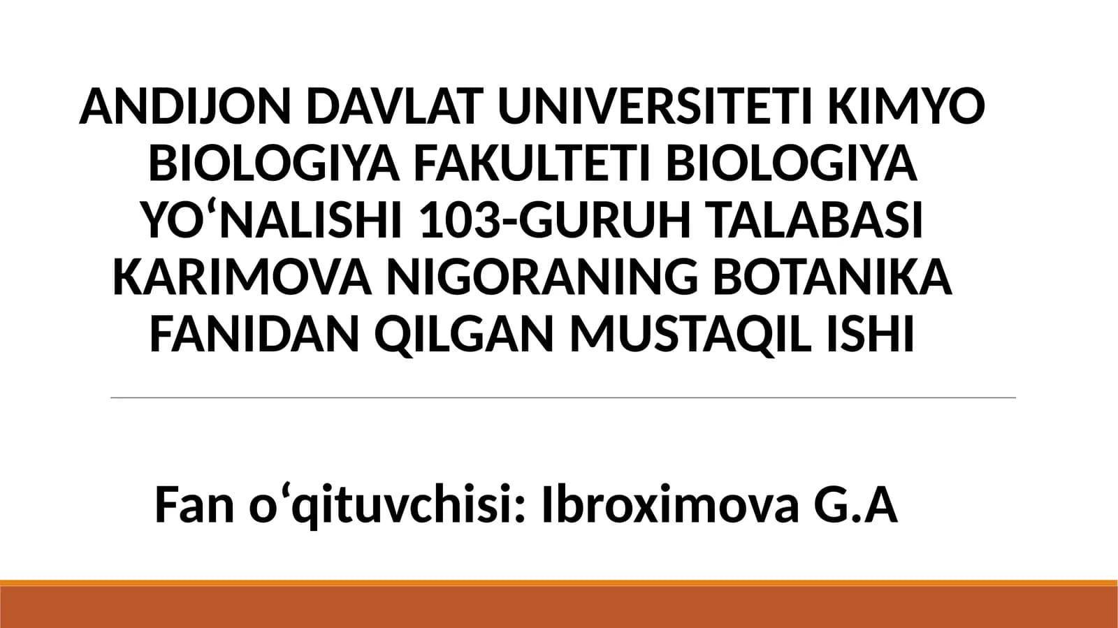 O‘zbekiston florasida oqchangaldoshlar oilasi