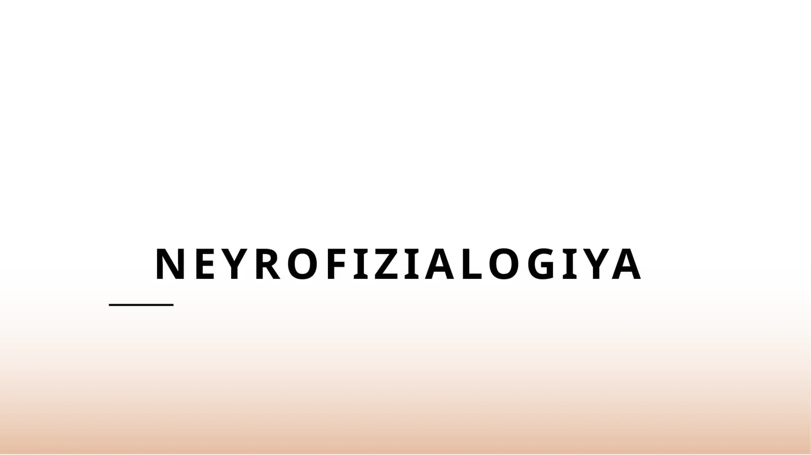Neyrofizialogiya