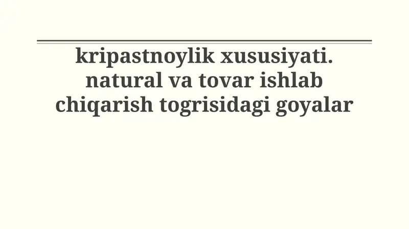 Merkantilizm