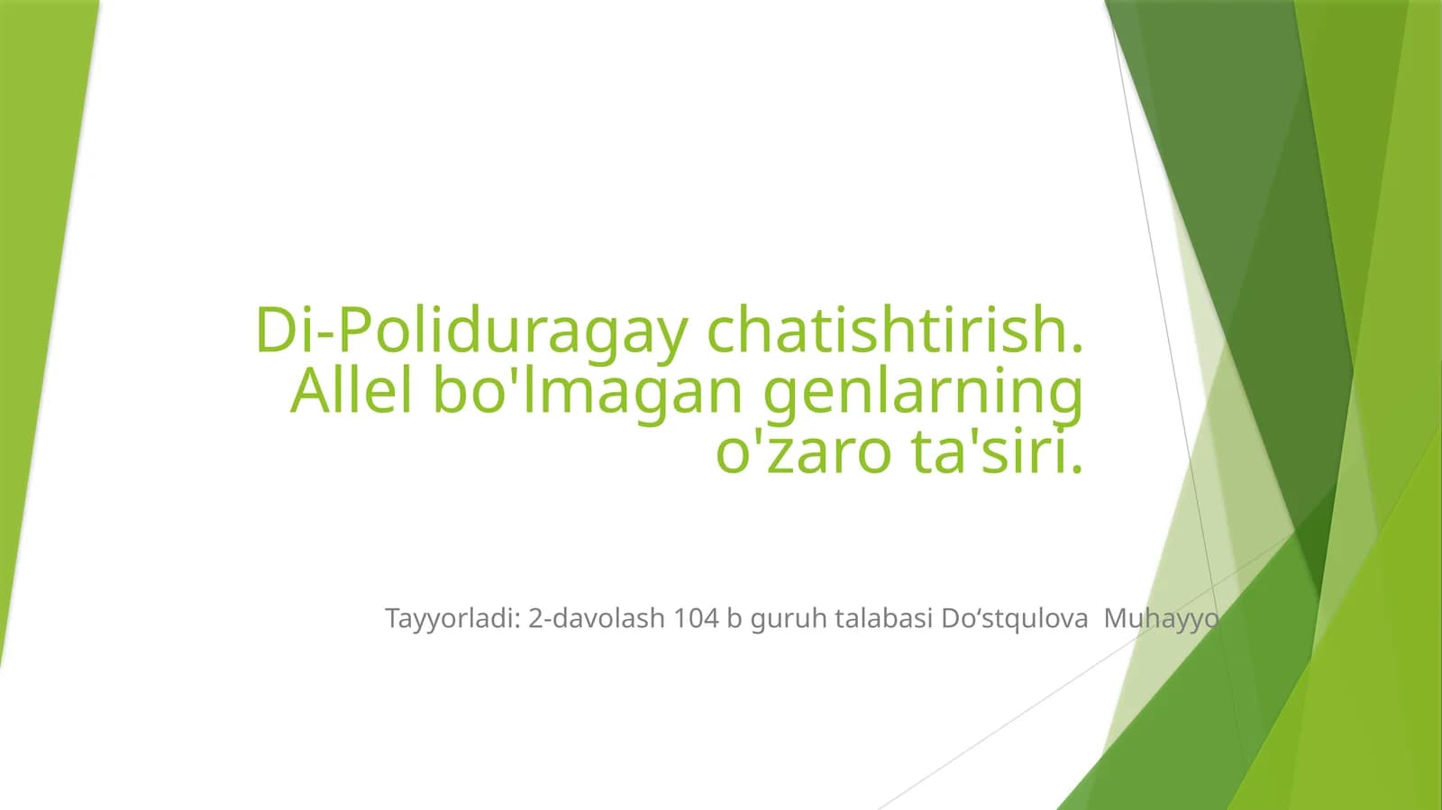 Di-Poliduragay chatishtirish