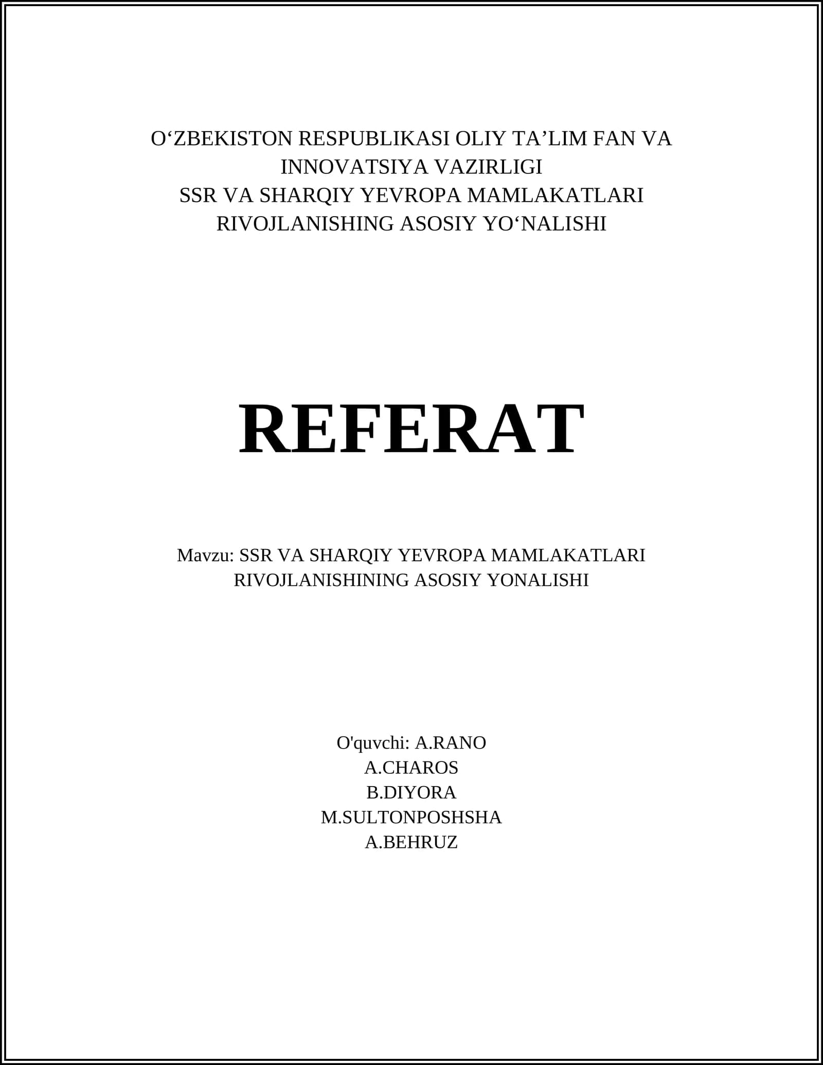 Sanoatlashtirish va sanoat siyosati