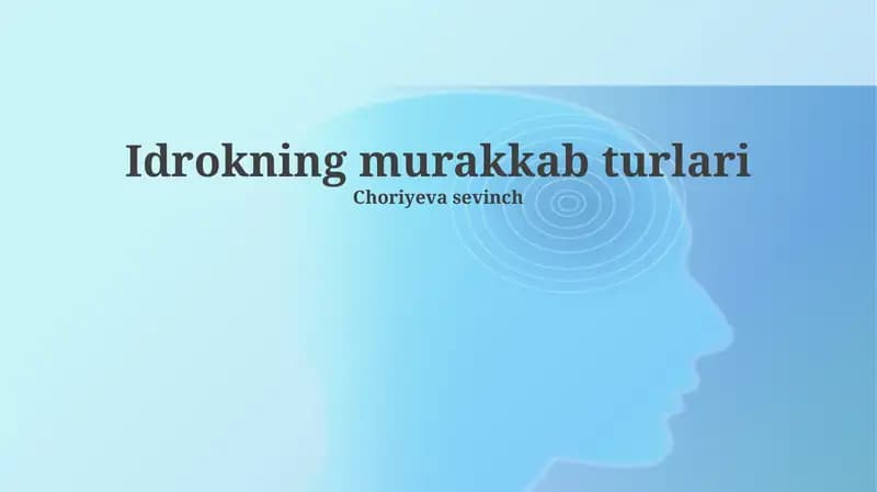 Gidroturbinalarning murakkab turlari