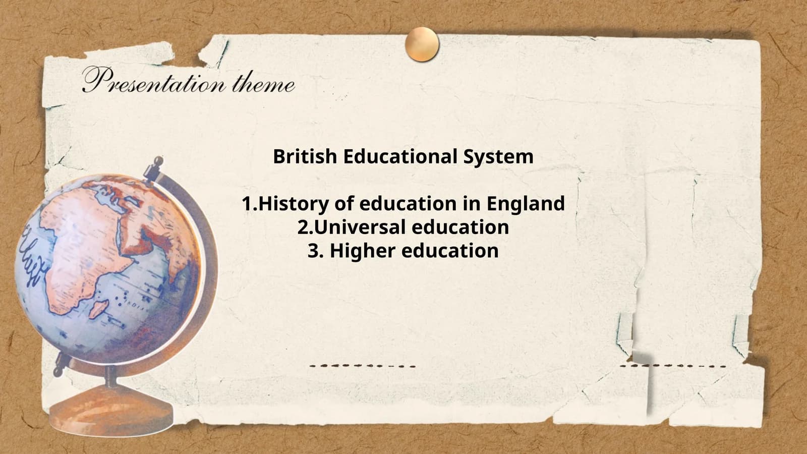 British Educational System