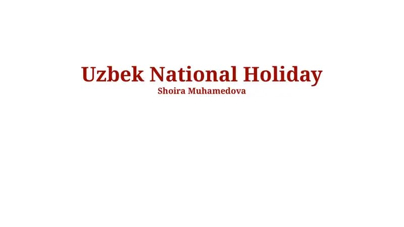 Navruz Celebration in Uzbekistan