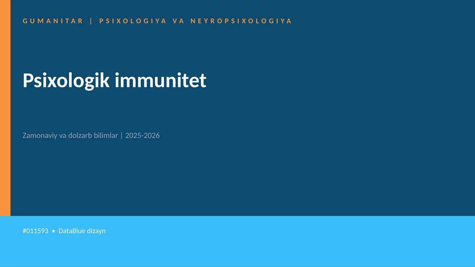 Psixologik immunitet