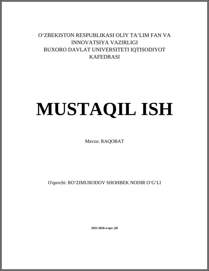Raqobat