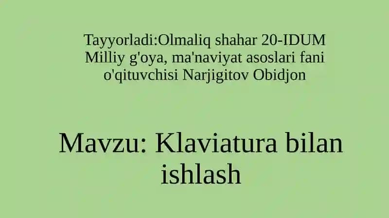 Klaviatura