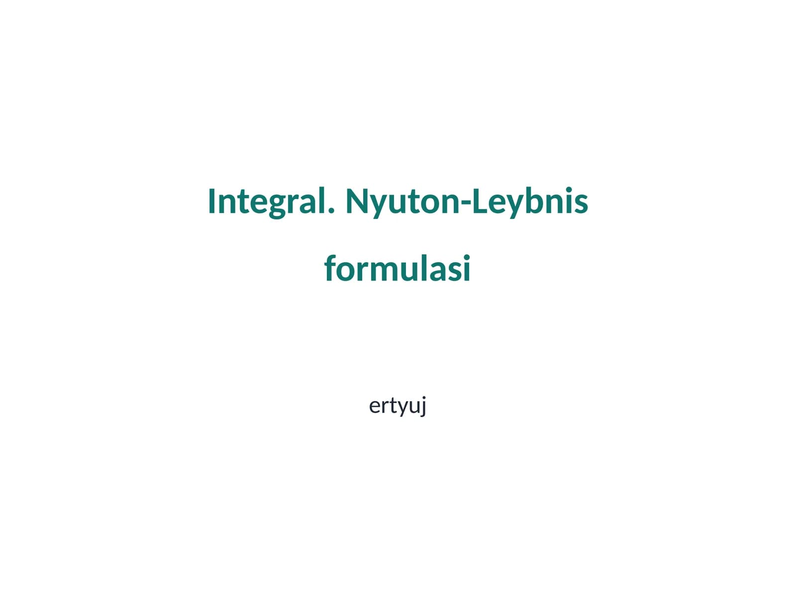 Integrallar: Tushuncha va tarix