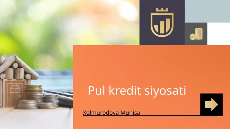 Pul kredit siyosati