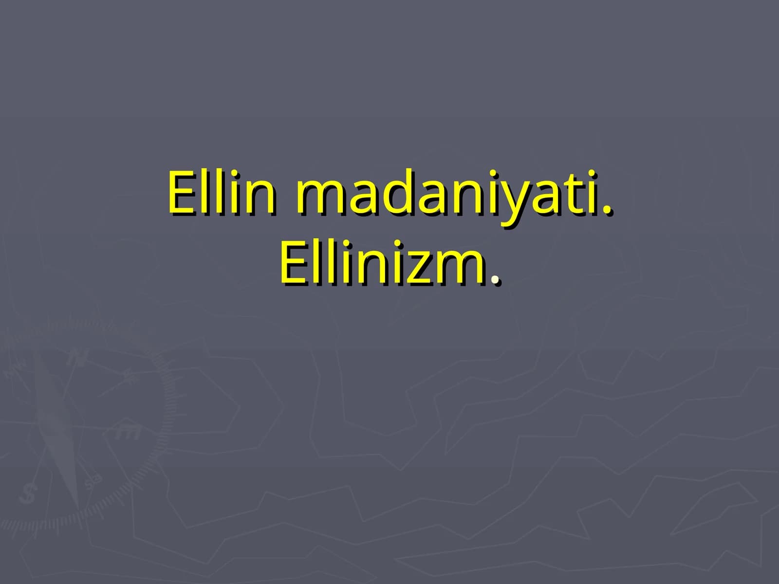 Ellinizm