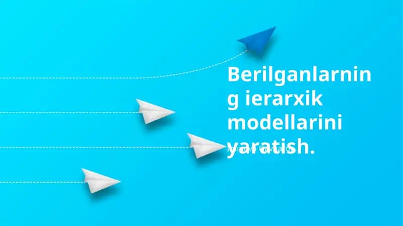 Ierarxik Modellashtirish