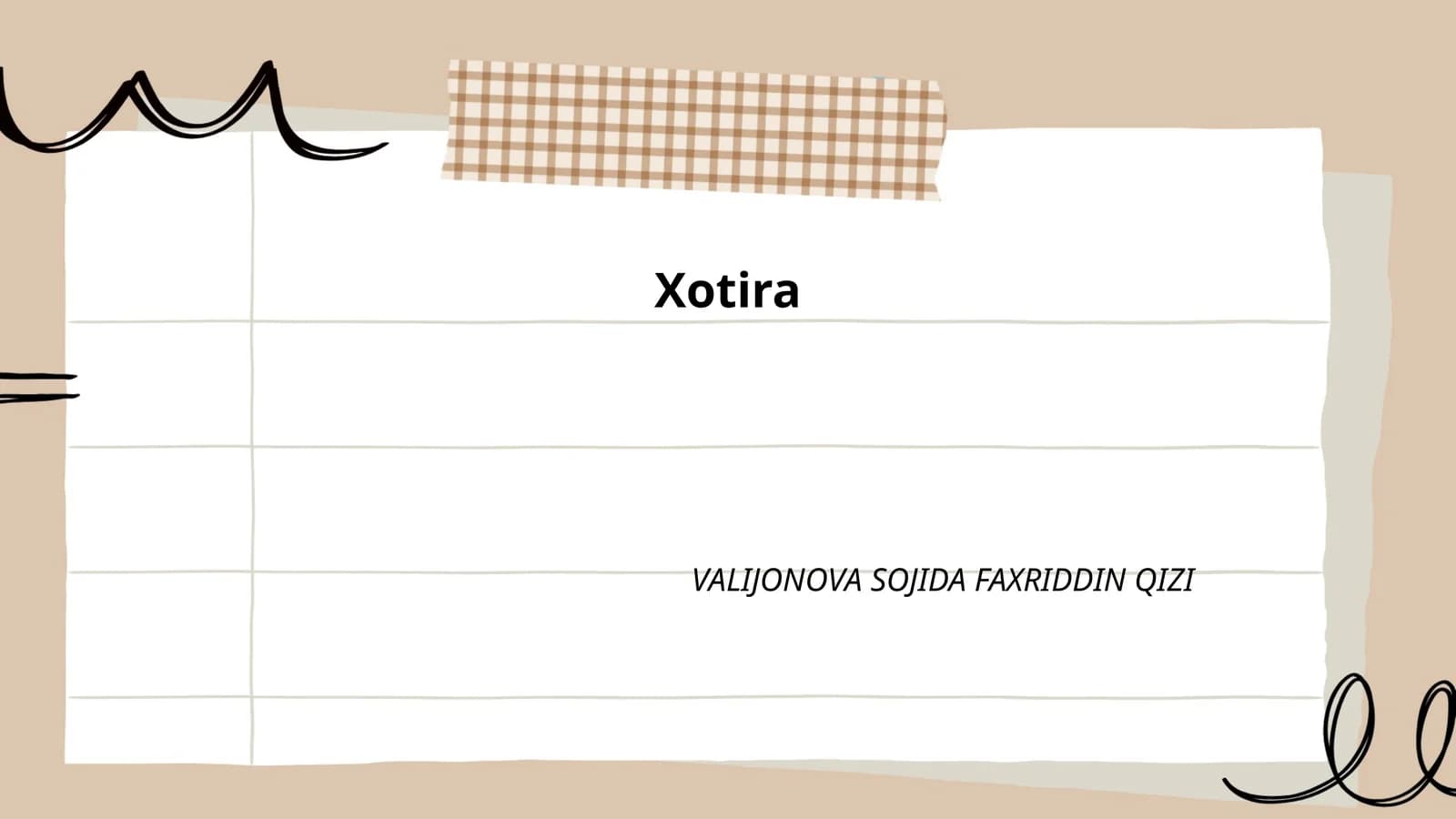 Xotira