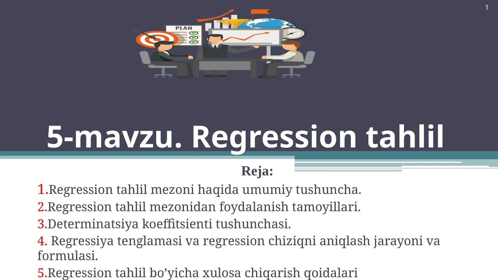 Regression tahlil
