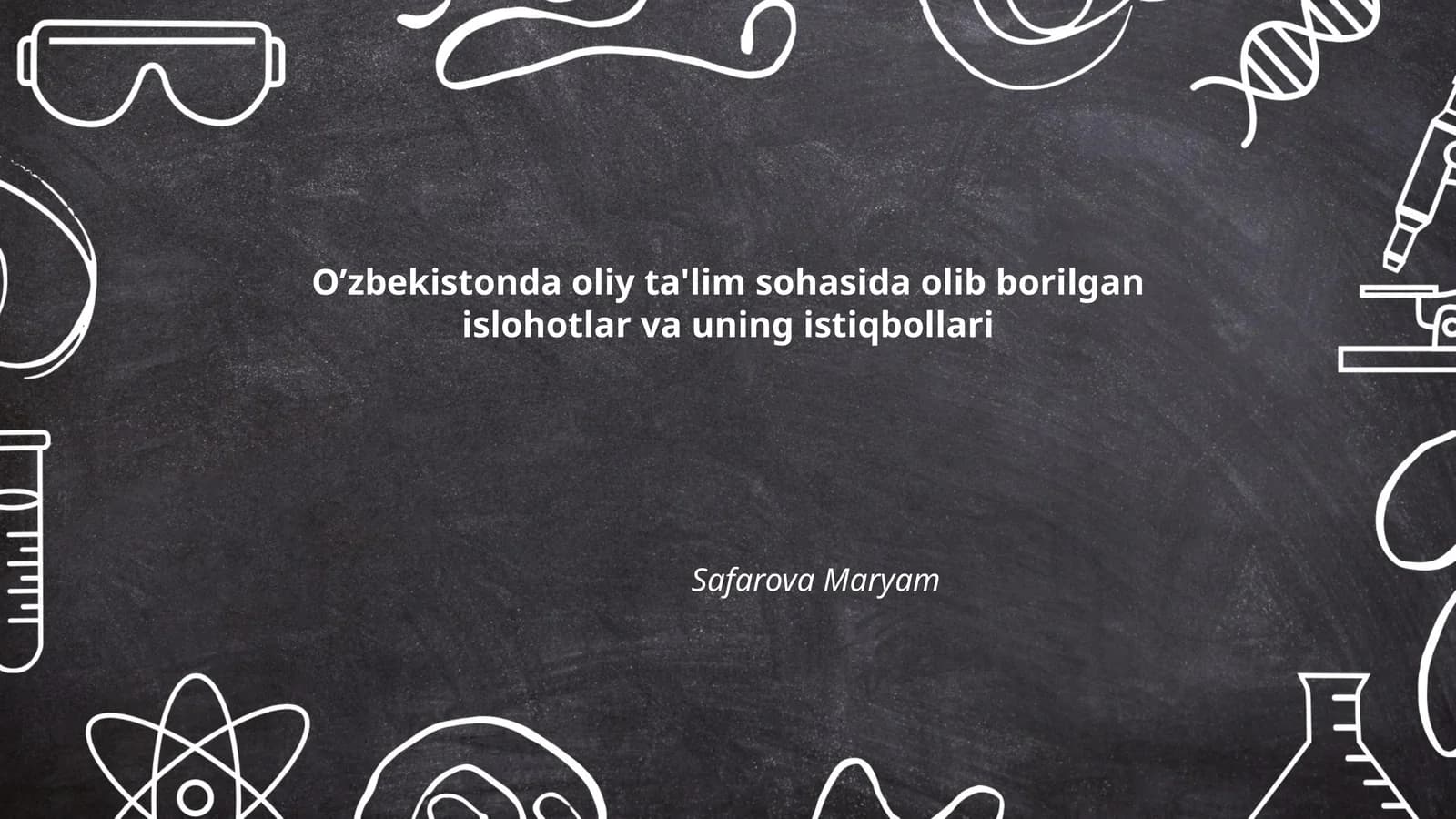 Oliy ta'limda raqamli texnologiyalarni joriy etish