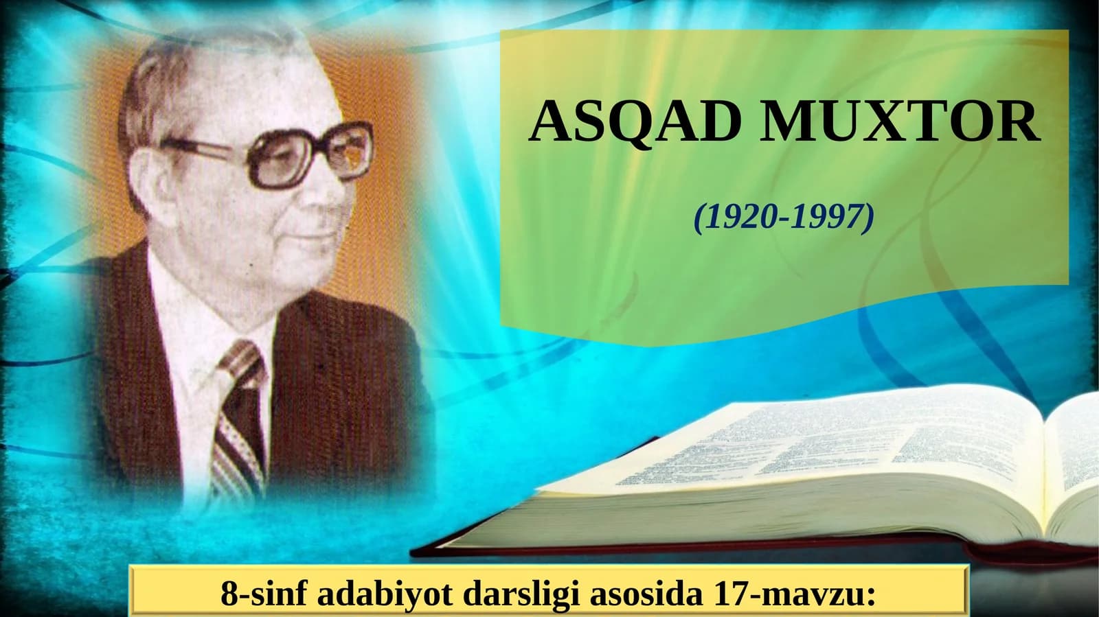 ASQAD MUXTOR (1920-1997)