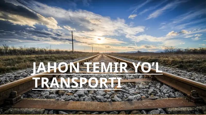 Jahon Temiryo'l transporti