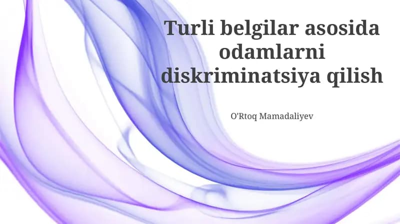 Sistemli kamsitish