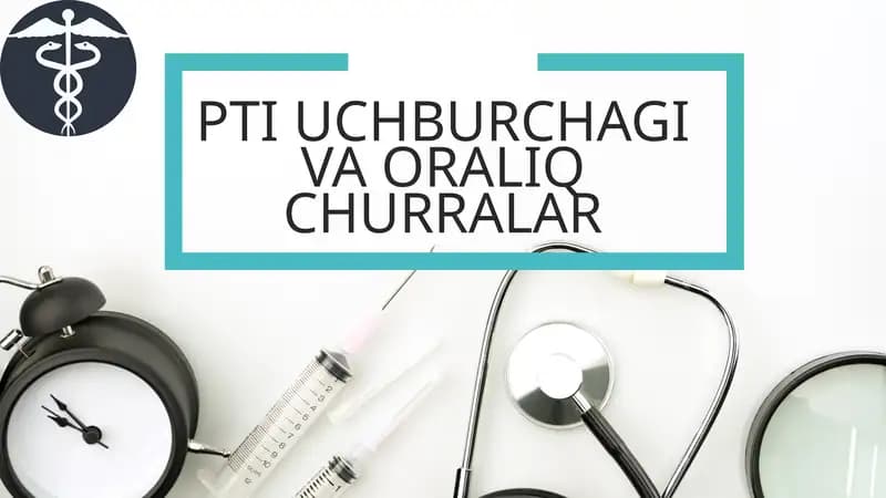 PTI UCHBURCHAGI VA ORALIQ CHURRALAR