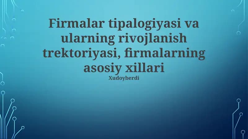 Kooperativlar va ularning a'zolik-mulkchilik modellari