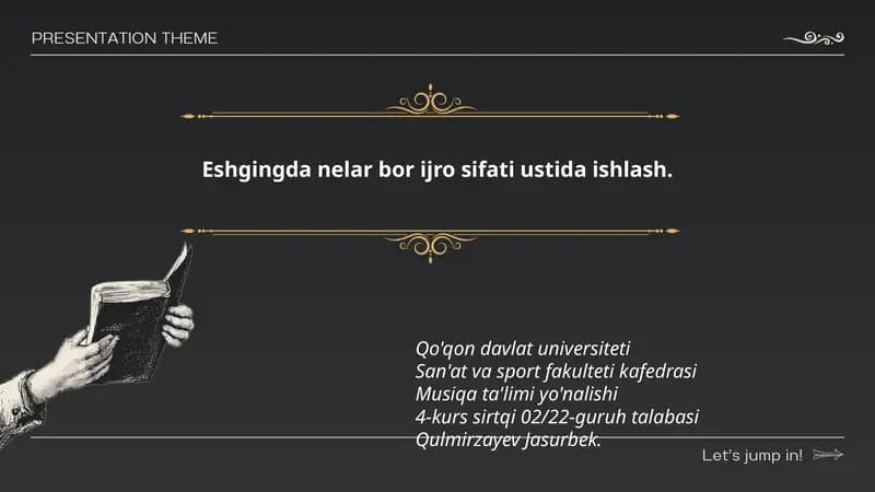 Musiqa ta'limi yo'nalishi