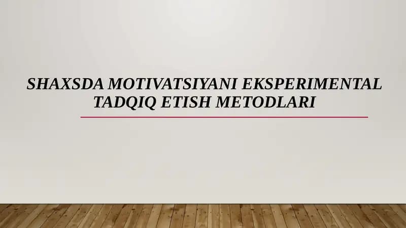 Shaxsdamotivatsiya