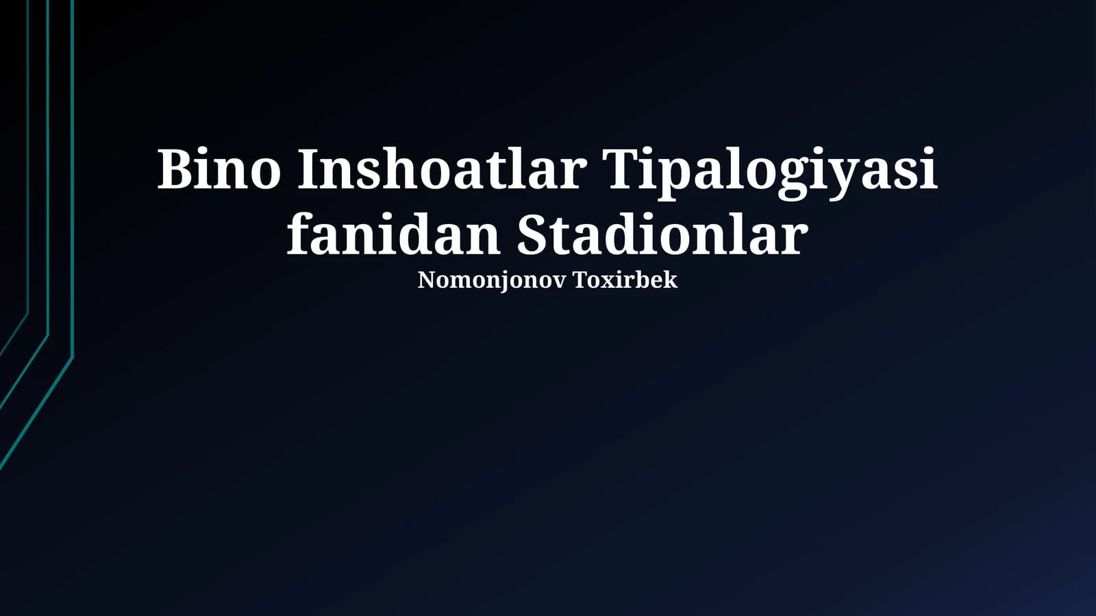 Stadionlarda Binokulyar Koʻrishni Optimallashtirish