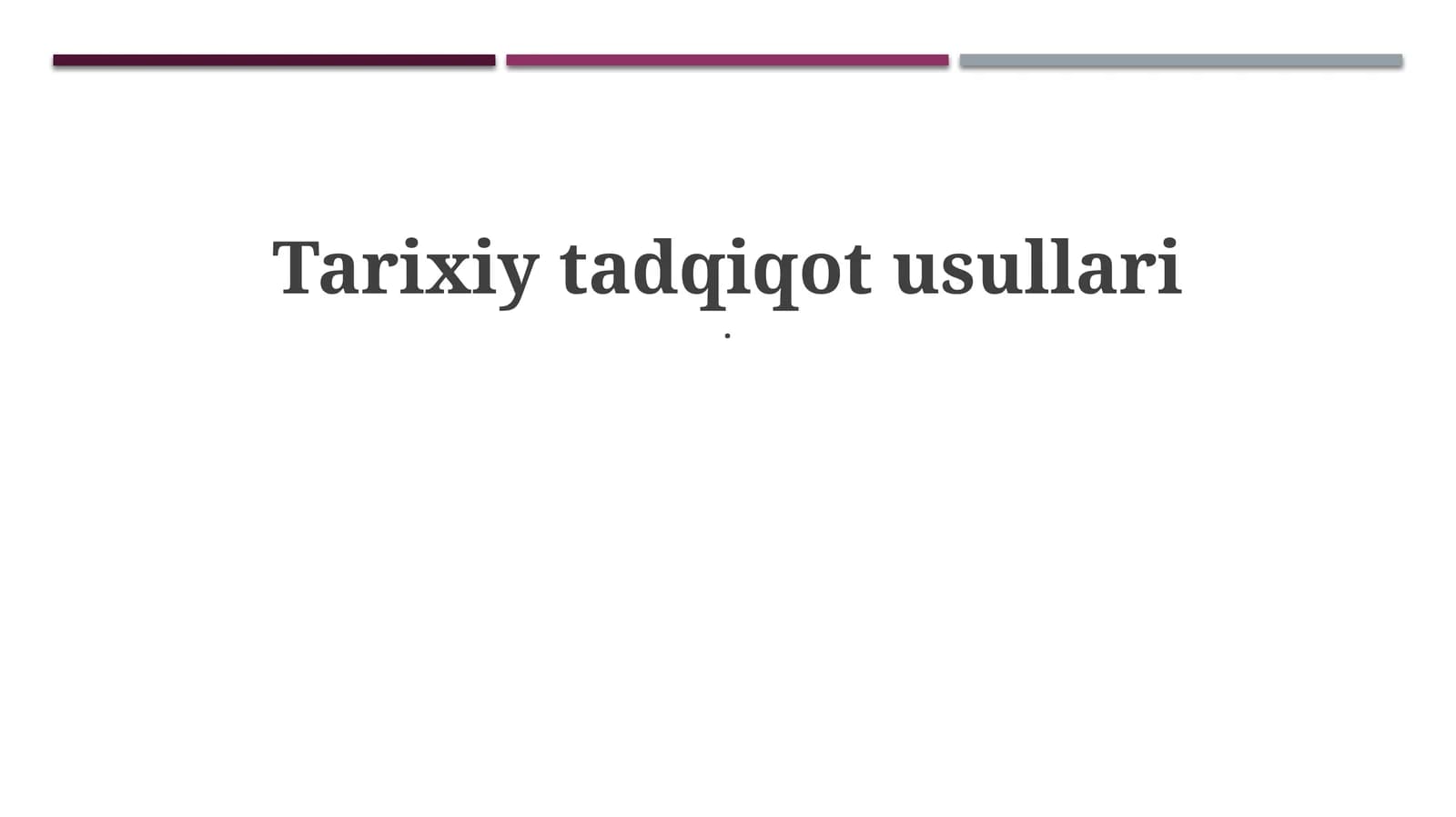Tarixiytadqiqotusullari