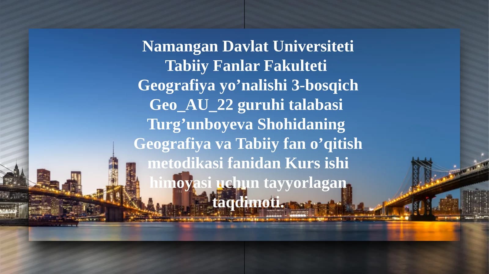 “Yevropa mamlakatlari” mavzusini maktabda o'rganish metodikasi