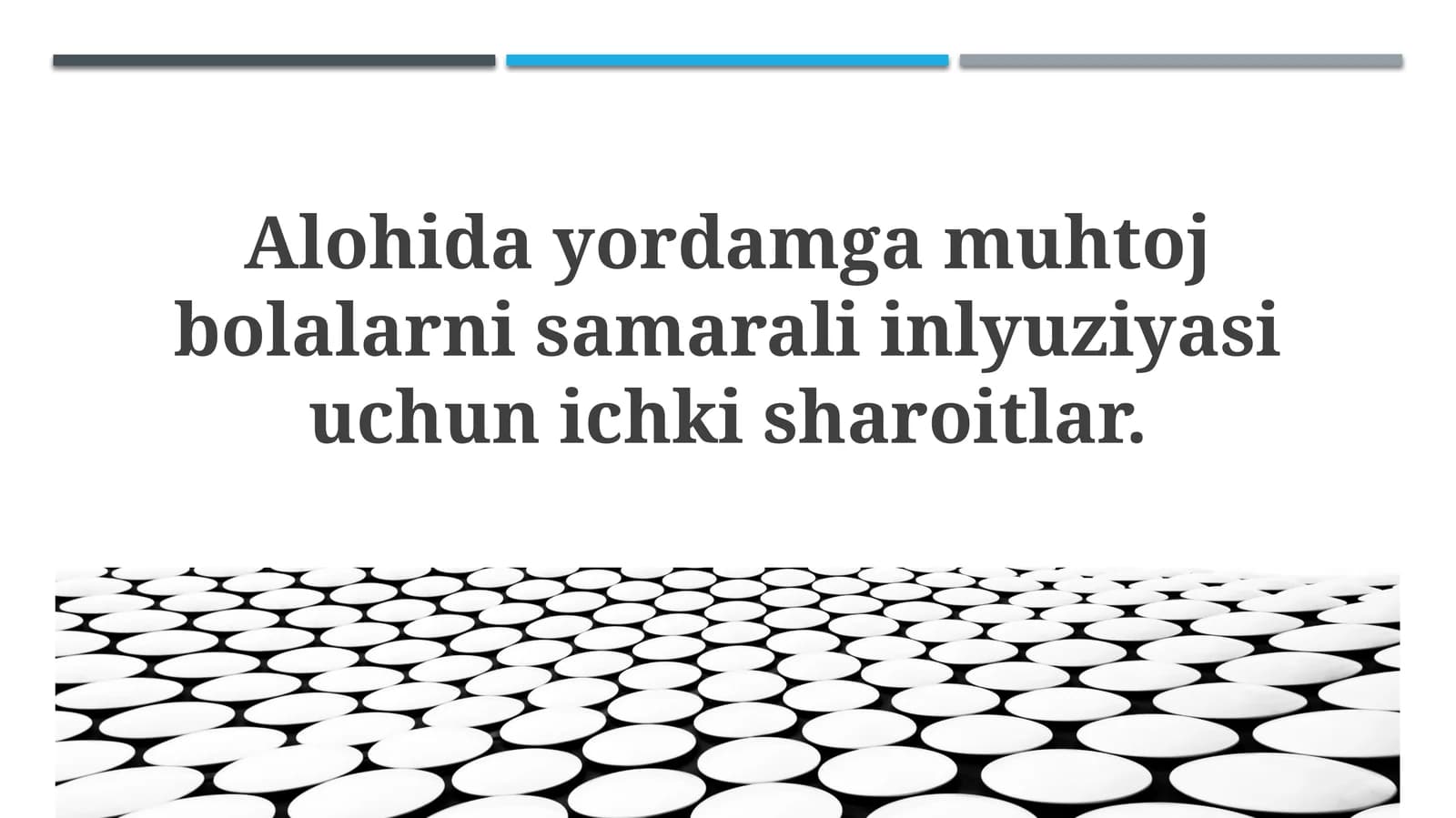 Inklyuziv ta'lim tushunchasi