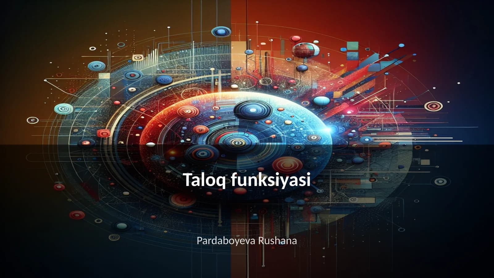 Taloq funksiyasi