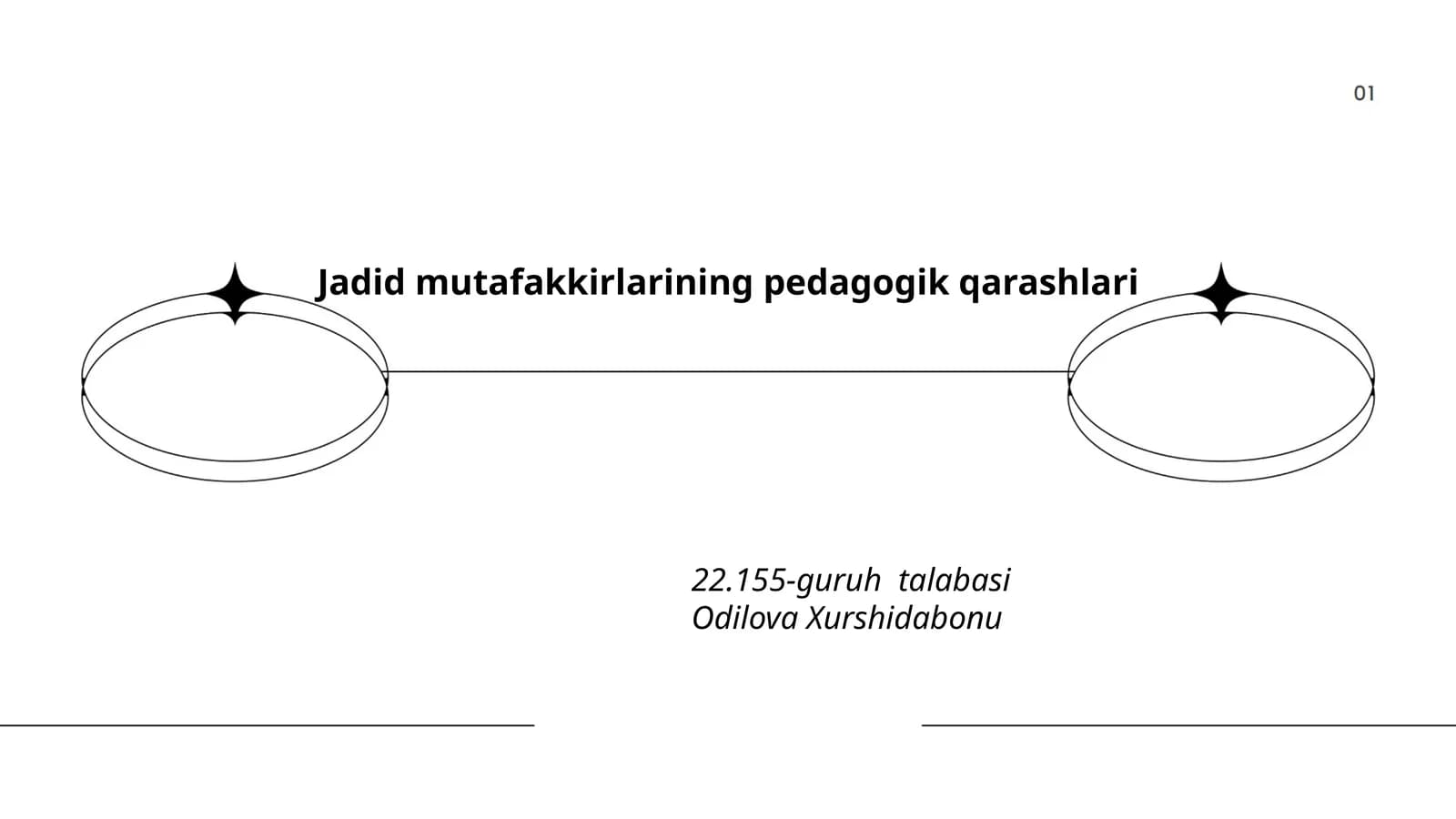 Jadid mutafakkirlarining pedagogik qarashlari