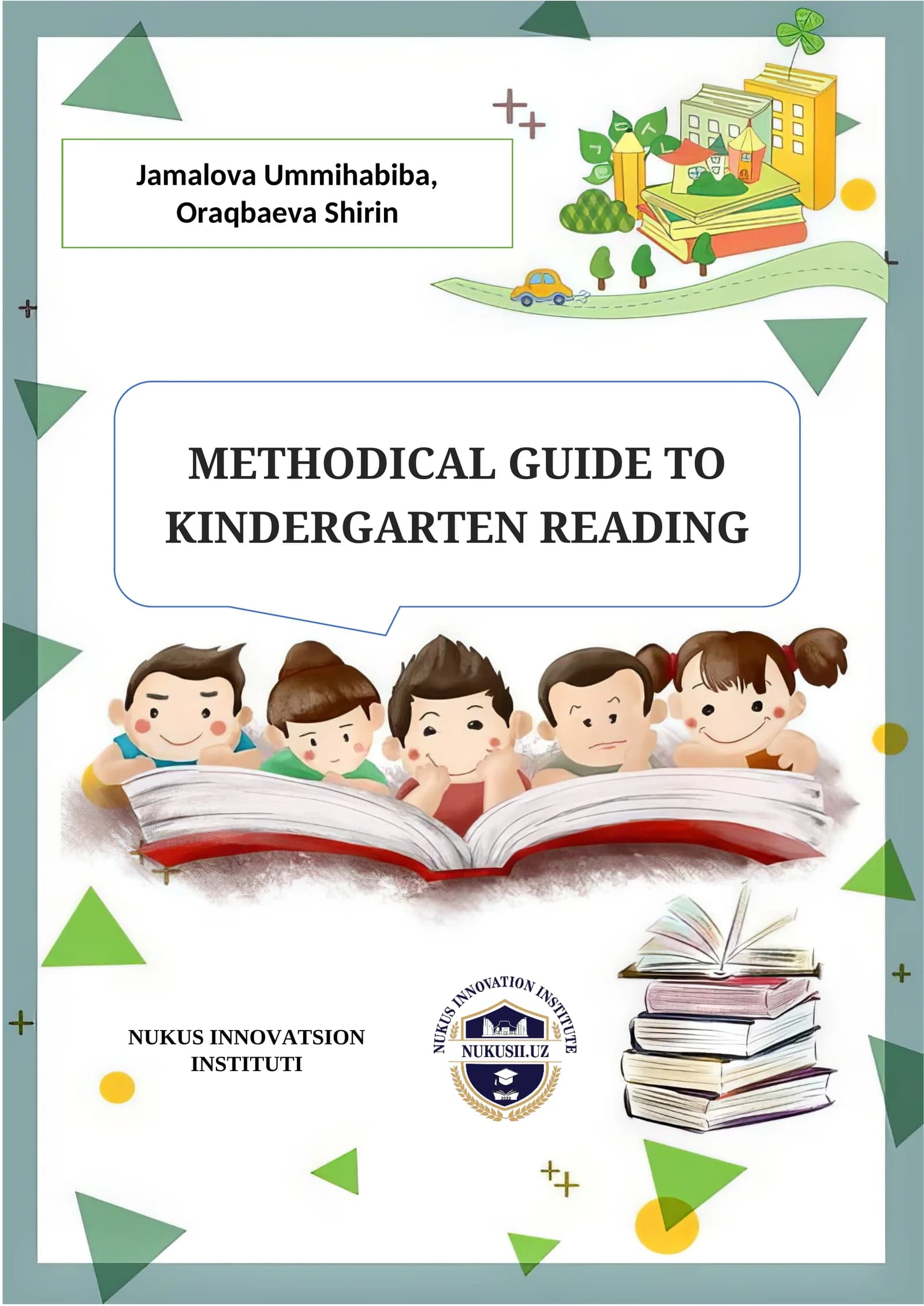 METHODICAL GUIDE TO KINDERGARTEN READING