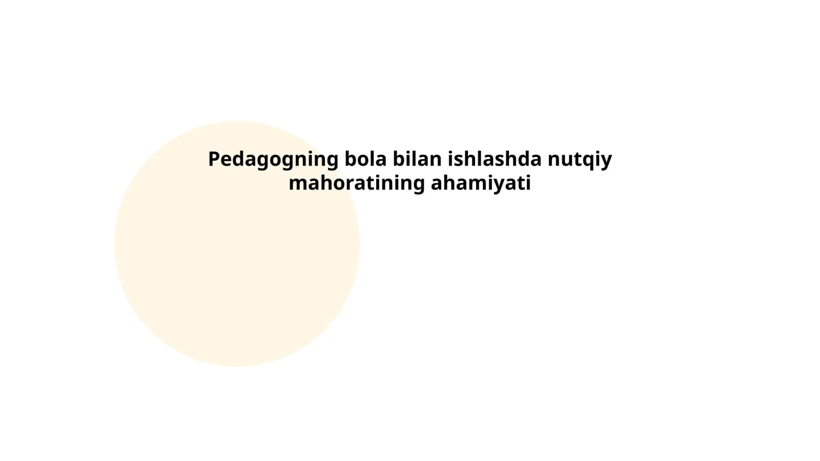 Nutqiy mahoratning ahamiyati